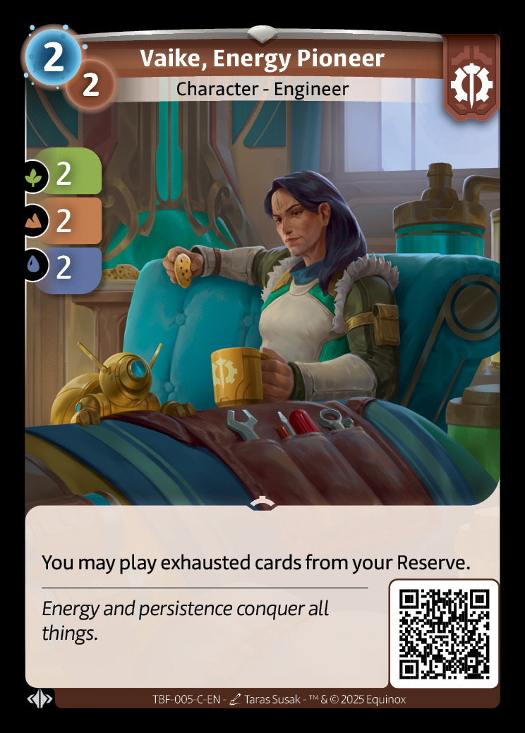 Vaike, pionera de la energía