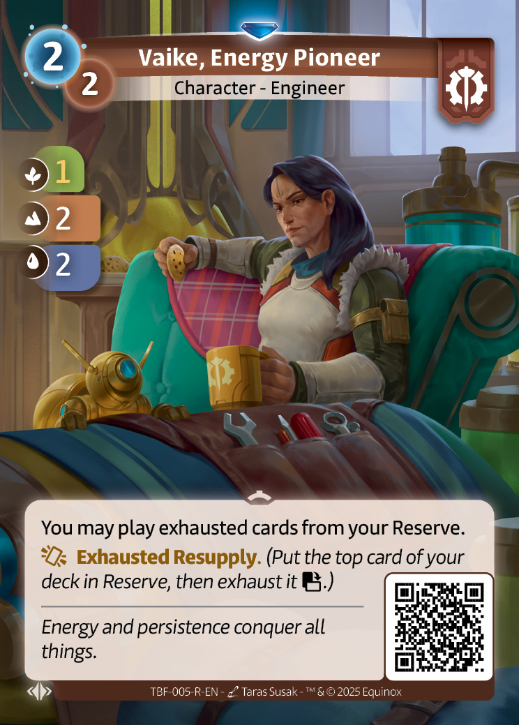 Vaike, pionera de la energía