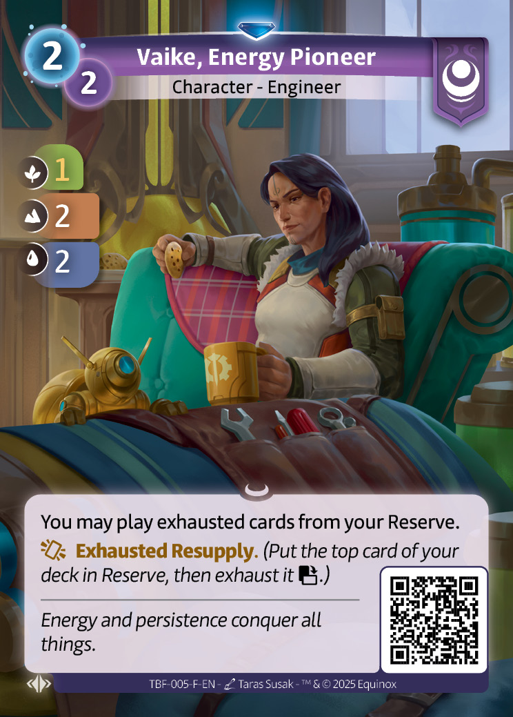 Vaike, pionera de la energía