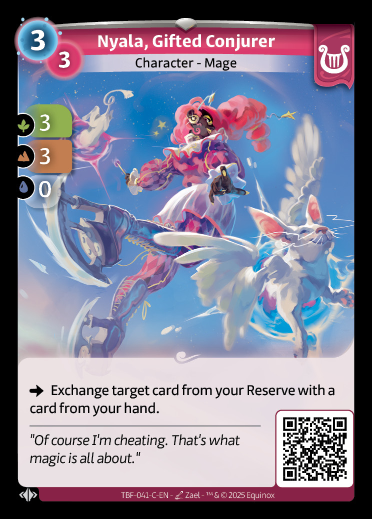 Nyala, hechicera talentosa