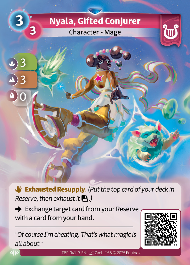 Nyala, hechicera talentosa