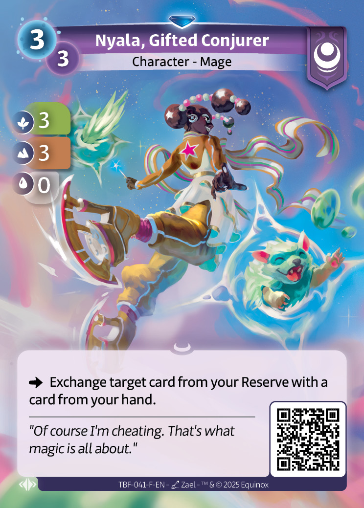 Nyala, hechicera talentosa