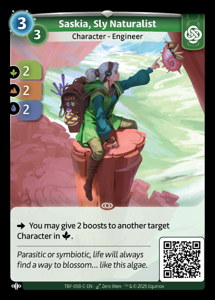 Saskia, naturalista sagaz