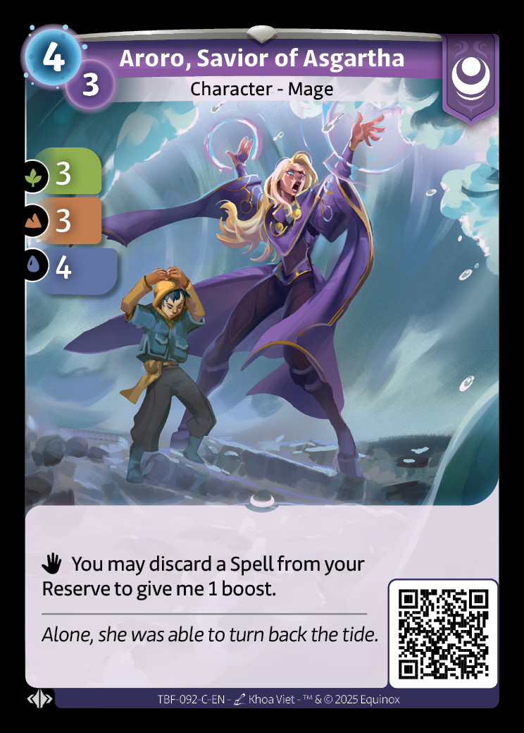 Aroro, salvadora de Asgartha
