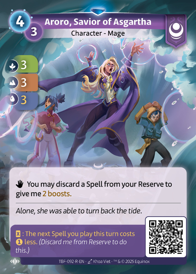 Aroro, salvadora de Asgartha