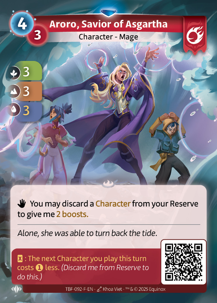 Aroro, salvadora de Asgartha