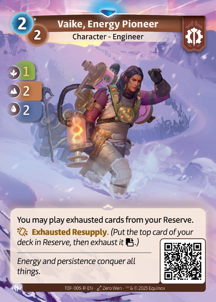 Vaike, pionera de la energía