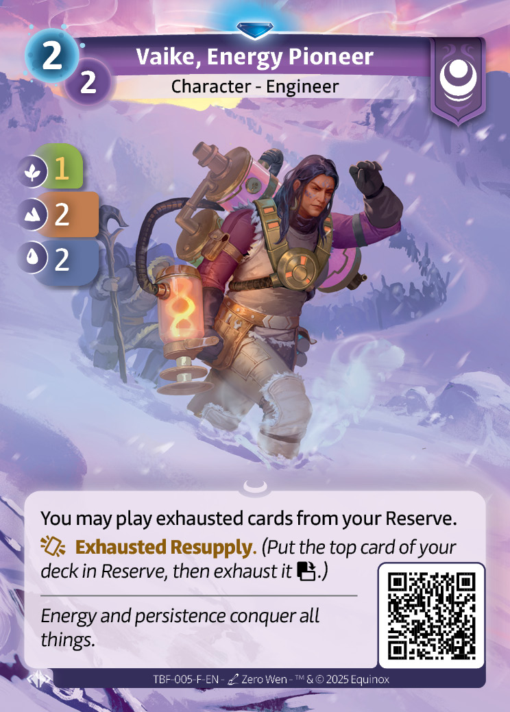 Vaike, pionera de la energía