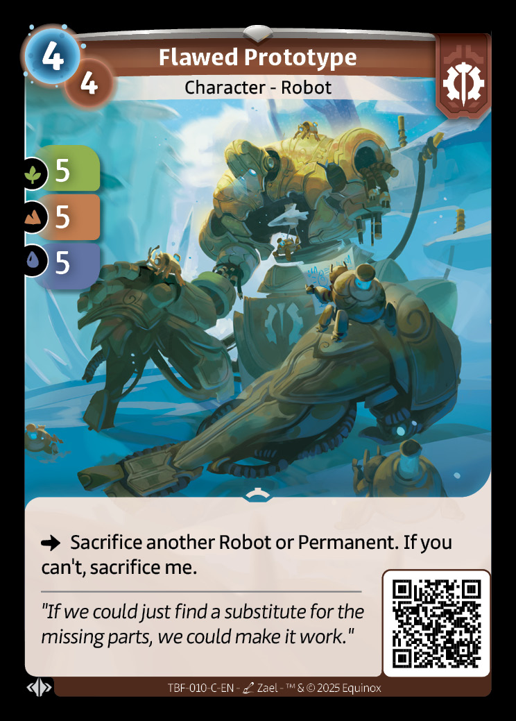 Prototipo defectuoso