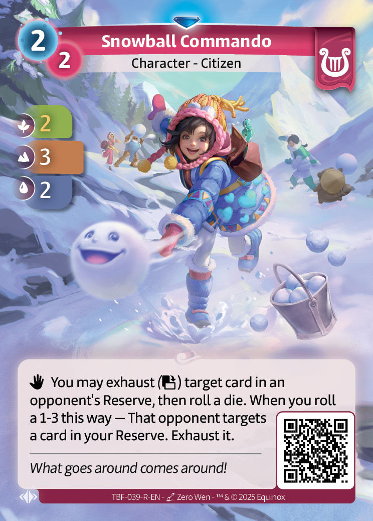 Comando de bolas de nieve