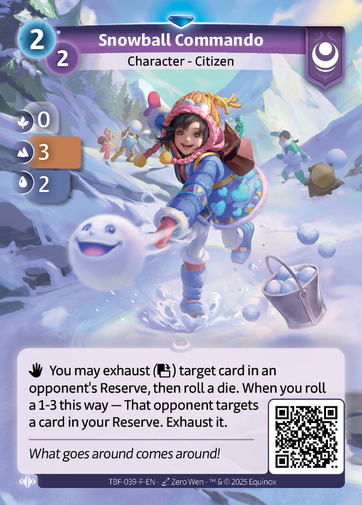 Comando de bolas de nieve