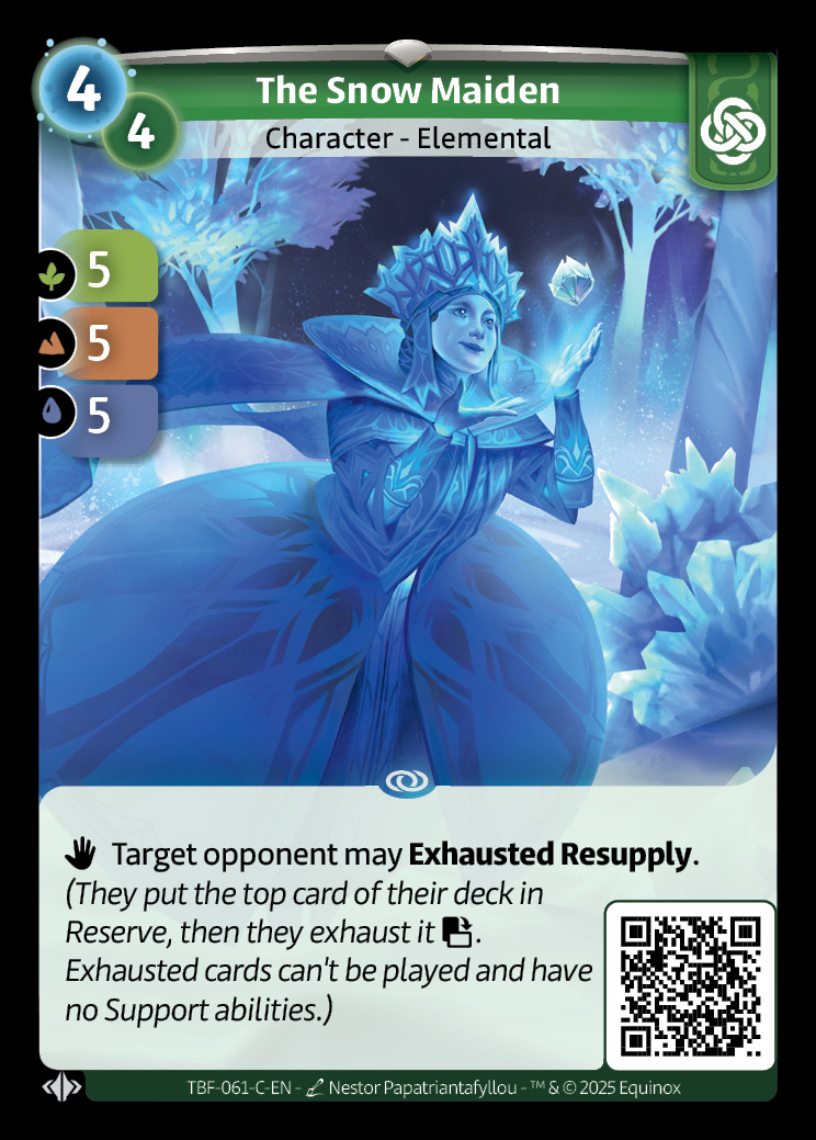 Doncella de las nieves