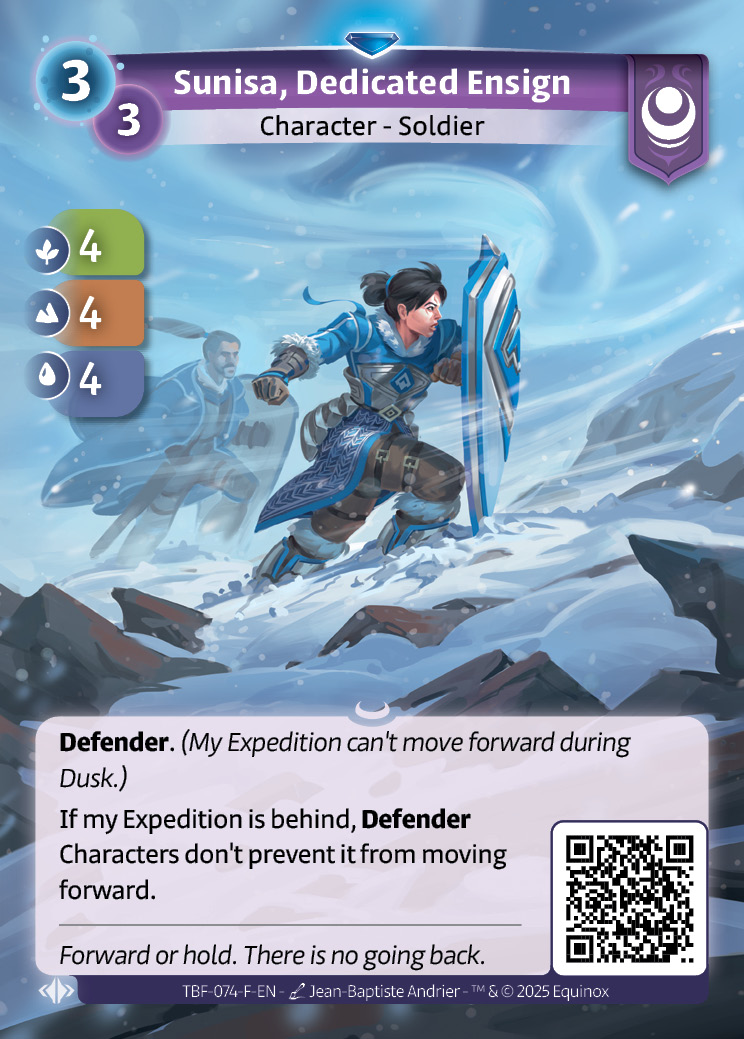 Sunisa, alférez entregada