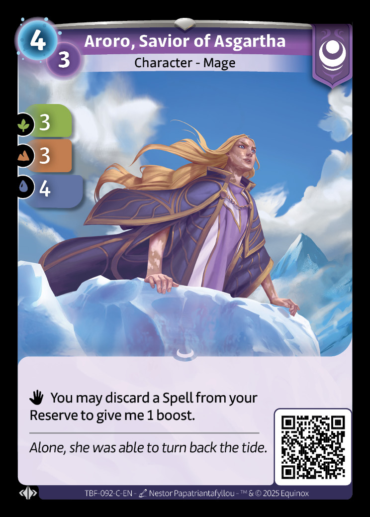 Aroro, salvadora de Asgartha