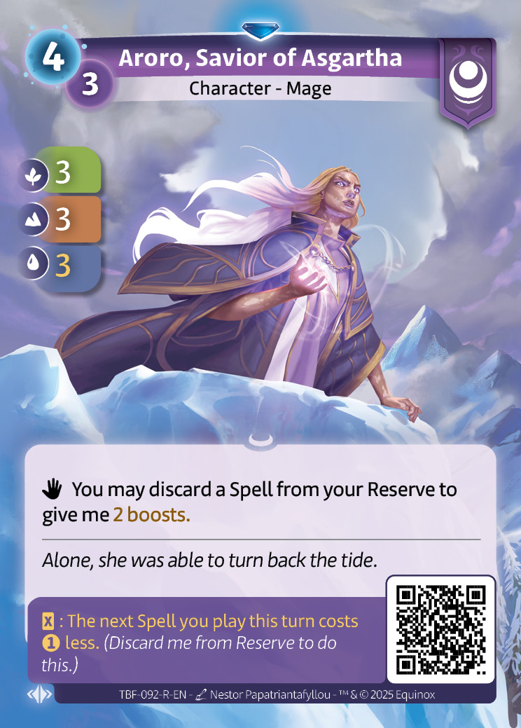 Aroro, salvadora de Asgartha