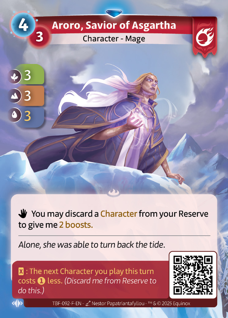 Aroro, salvadora de Asgartha