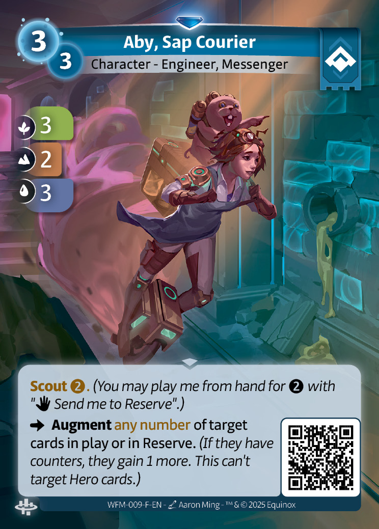 Aby, Corriera della Linfa