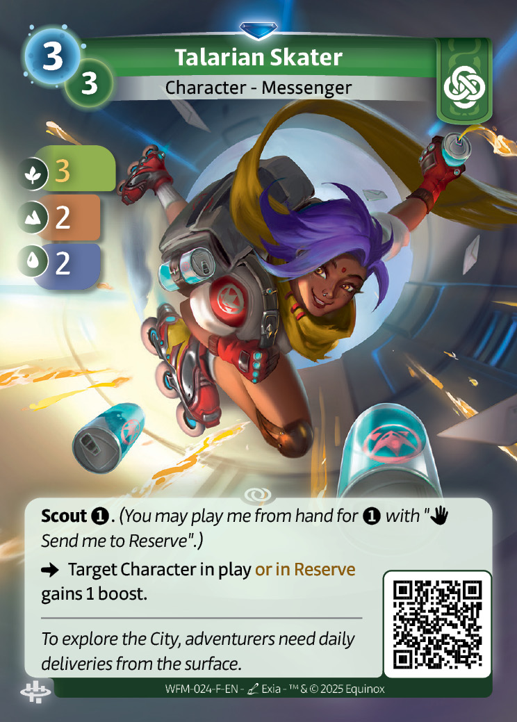 Patinadora talariana