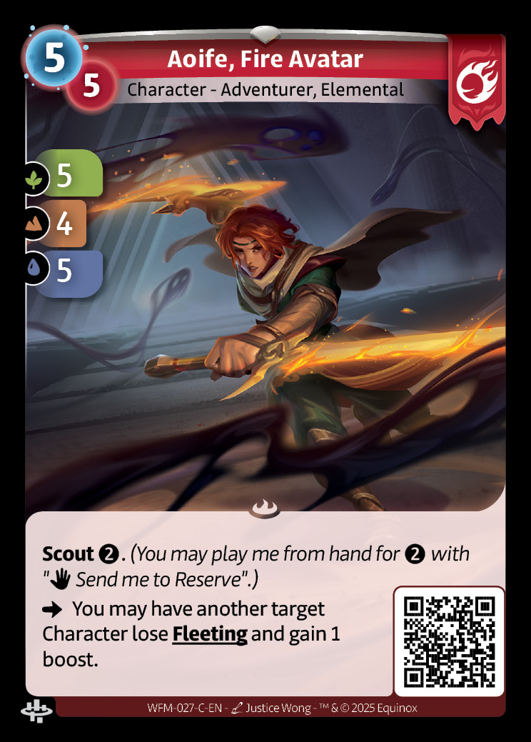 Aoife, avatar del fuego