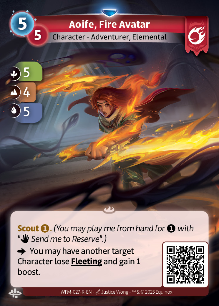 Aoife, avatar del fuego