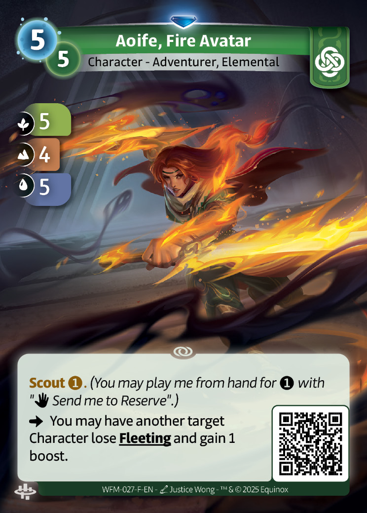 Aoife, avatar del fuego