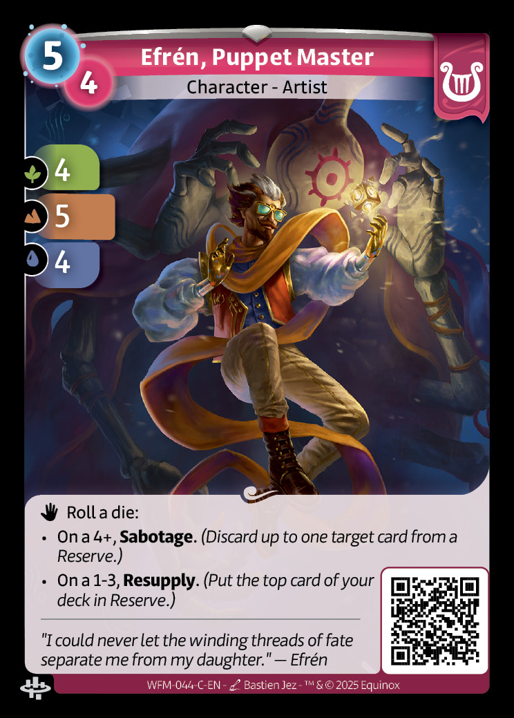 Efrén, el titiritero