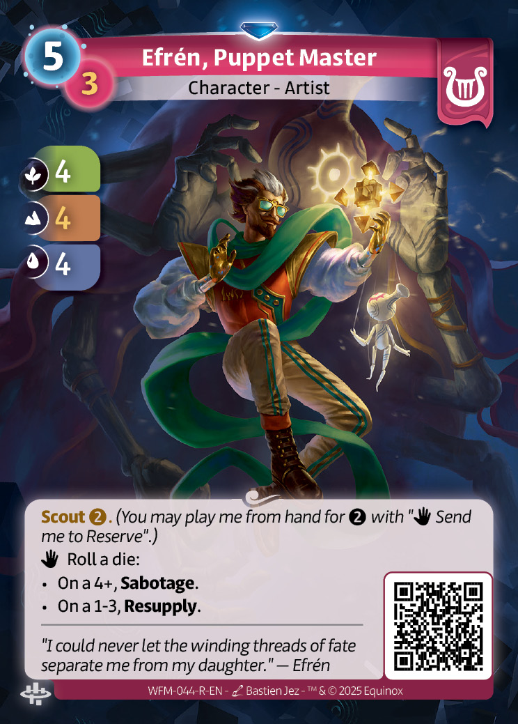 Efrén, el titiritero