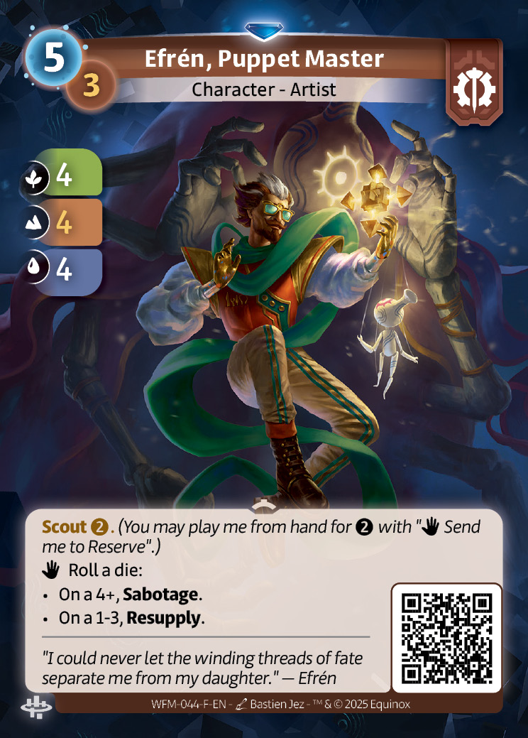 Efrén, el titiritero