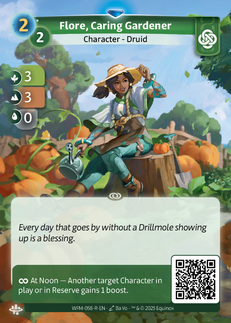 Flore, jardinera esmerada