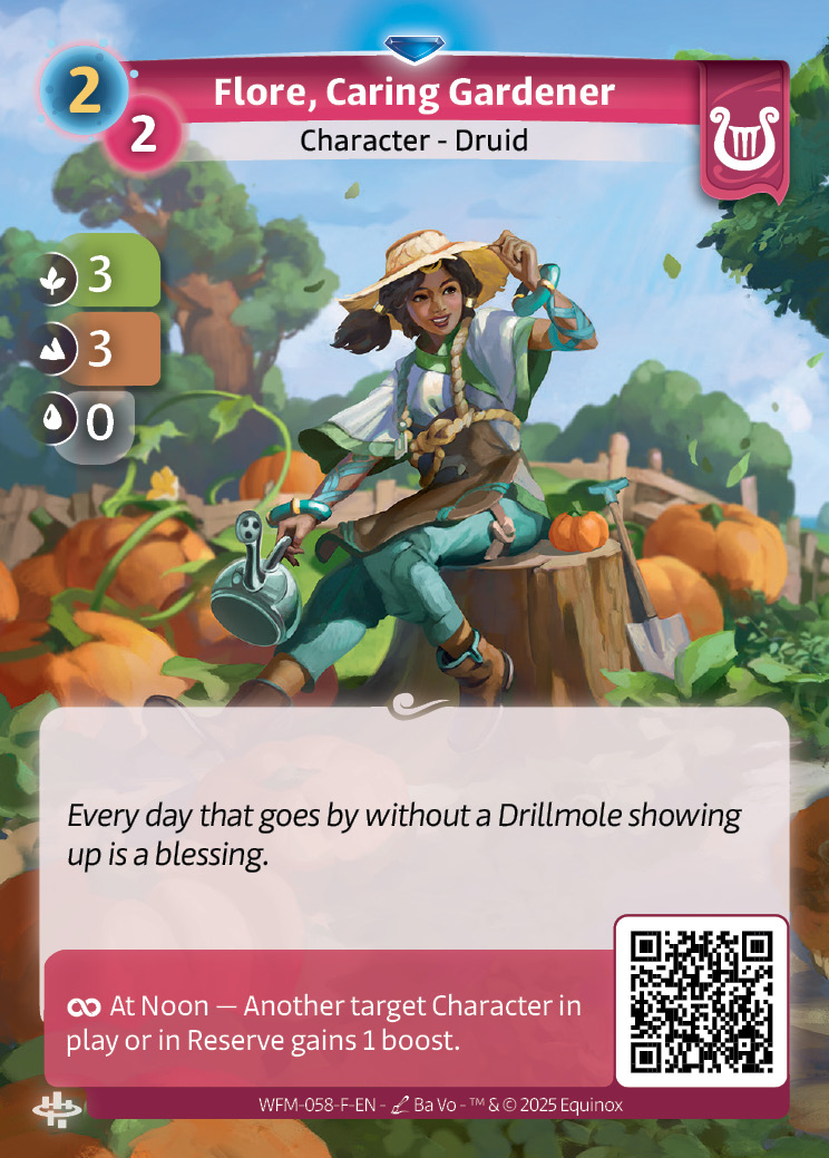 Flore, jardinera esmerada