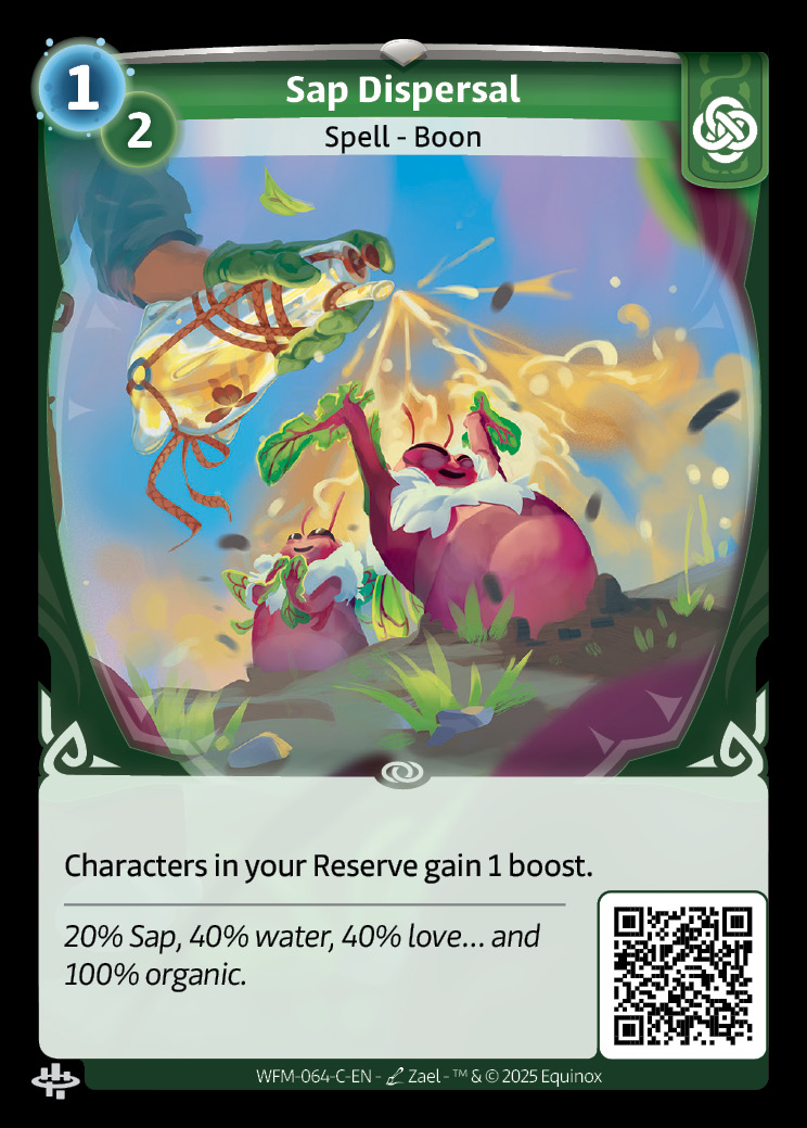 Dispersión de savia