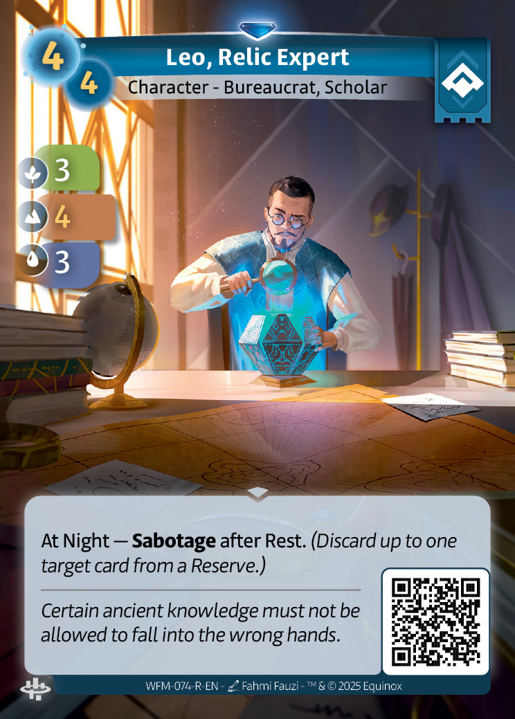 Leo, experto en reliquias