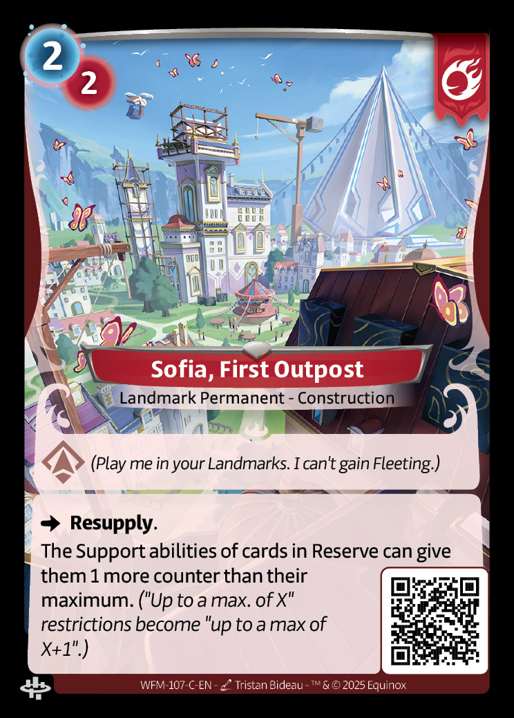 Sofía, el primer puesto de avanzada