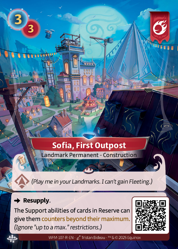 Sofía, el primer puesto de avanzada