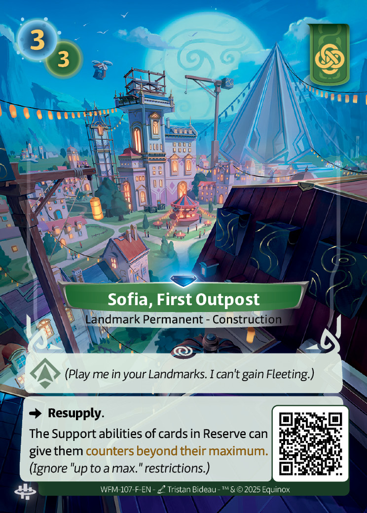 Sofía, el primer puesto de avanzada