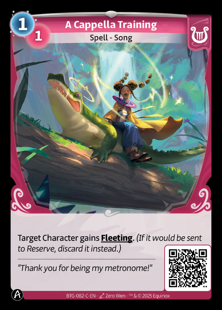 Entrenamiento de a capela