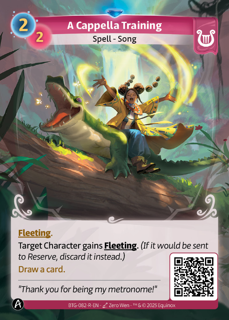 Entrenamiento de a capela