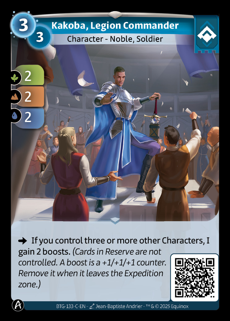 Kakoba, comandante de la legión