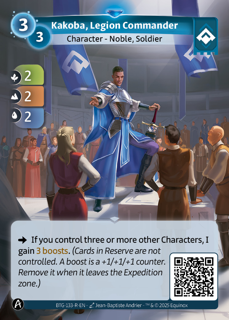 Kakoba, comandante de la legión