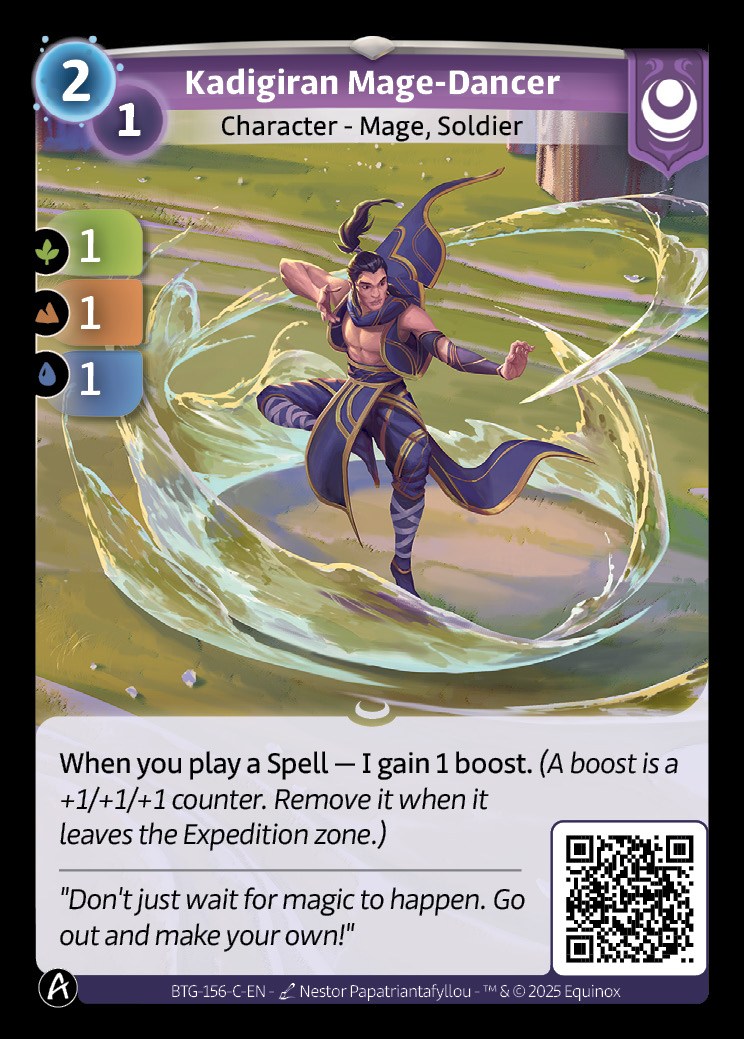 Mago danzante kadigirano