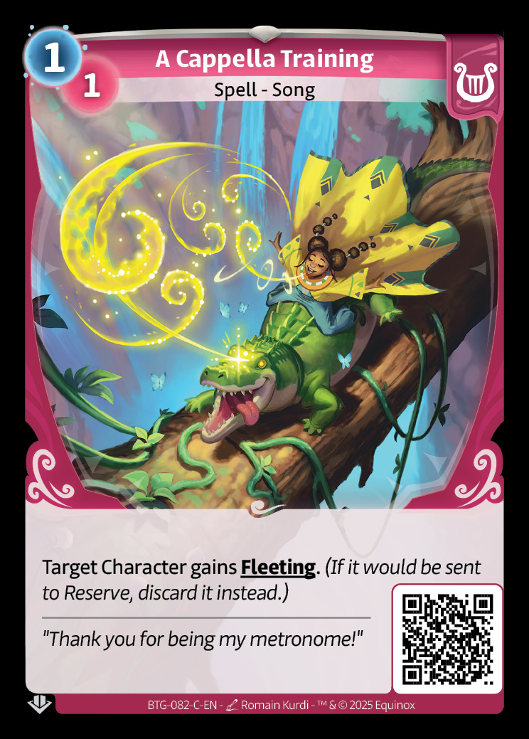 Entrenamiento de a capela