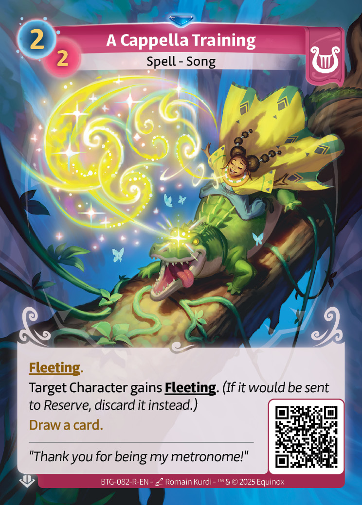 Entrenamiento de a capela