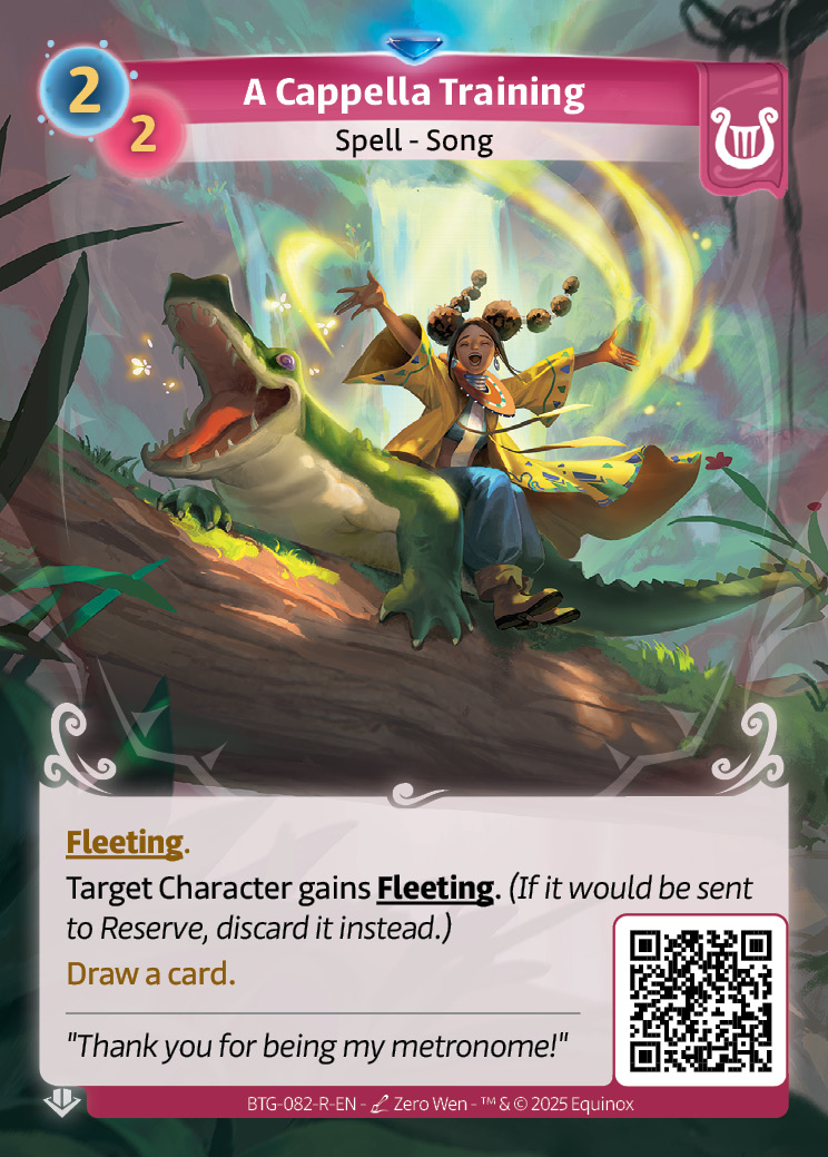 Entrenamiento de a capela