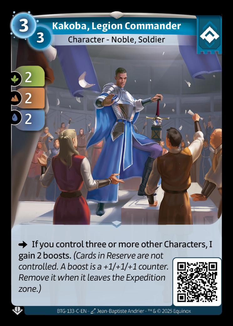 Kakoba, comandante de la legión