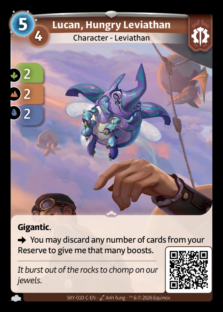 Lucan, Léviathan Affamé