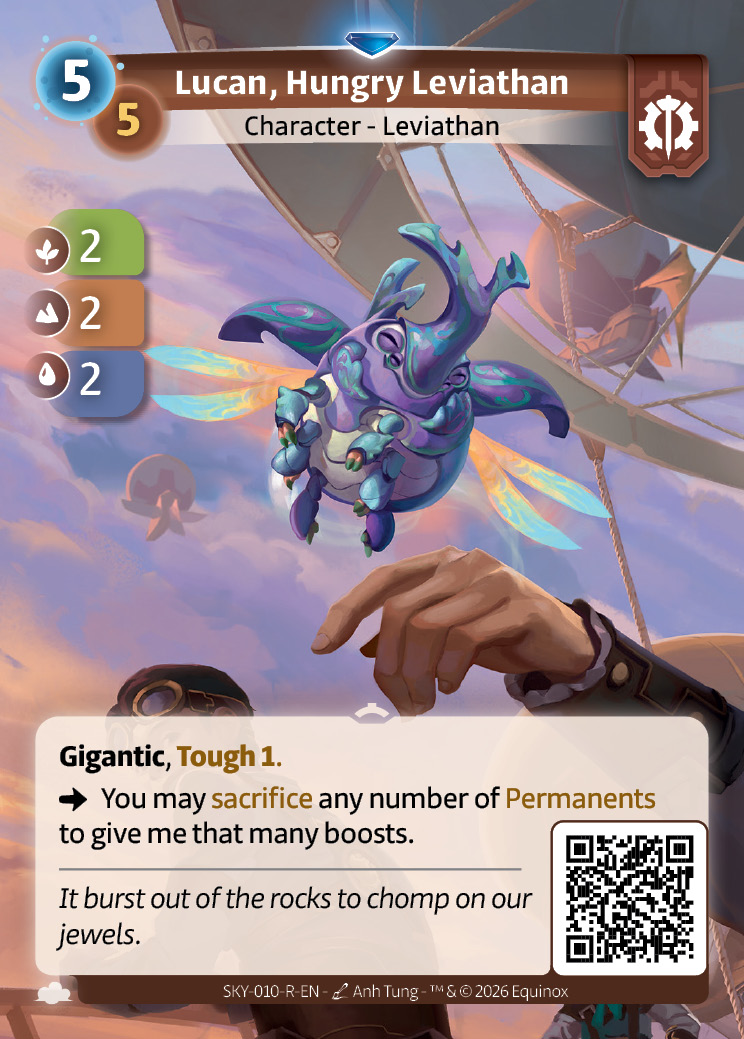 Lucan, Léviathan Affamé