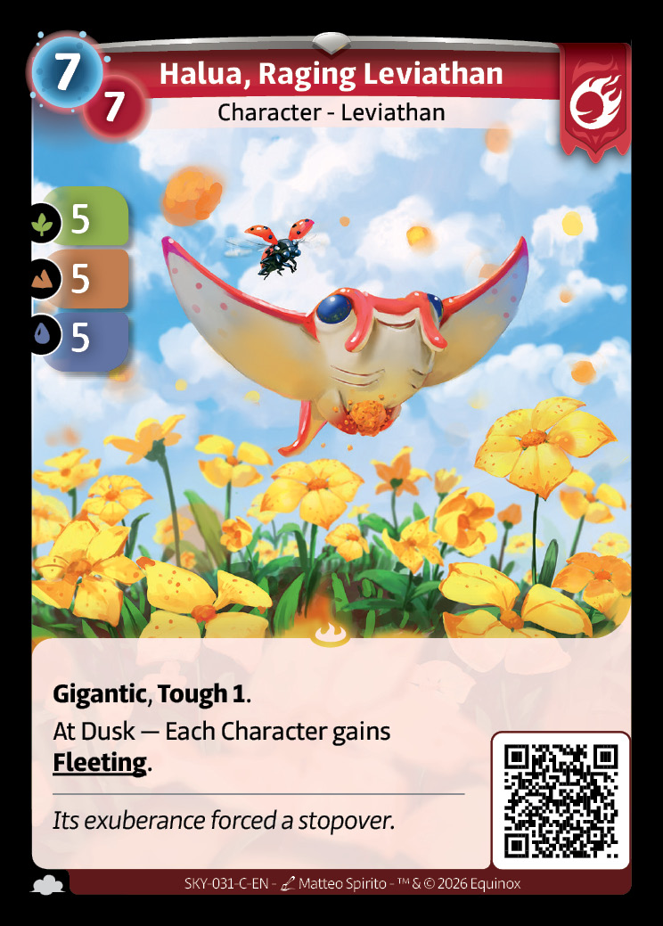 Halua, Léviathan Déchaîné