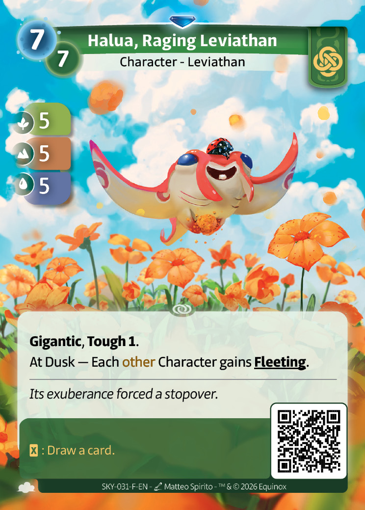 Halua, Leviatano Furioso