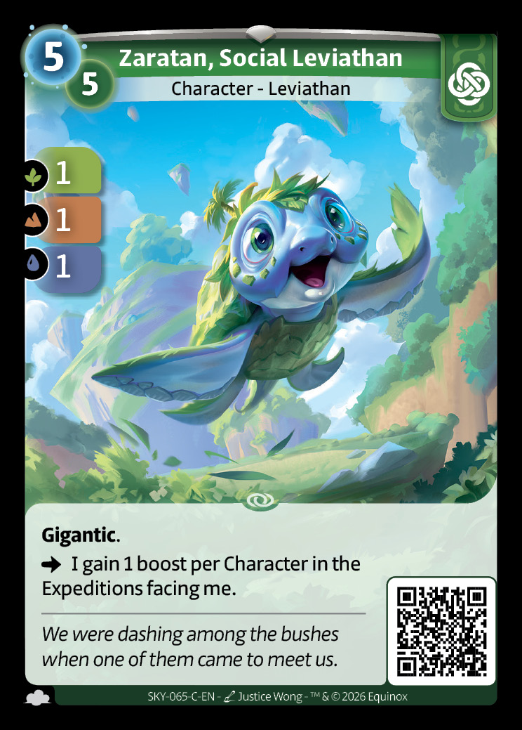 Zaratan, Leviatano Socievole