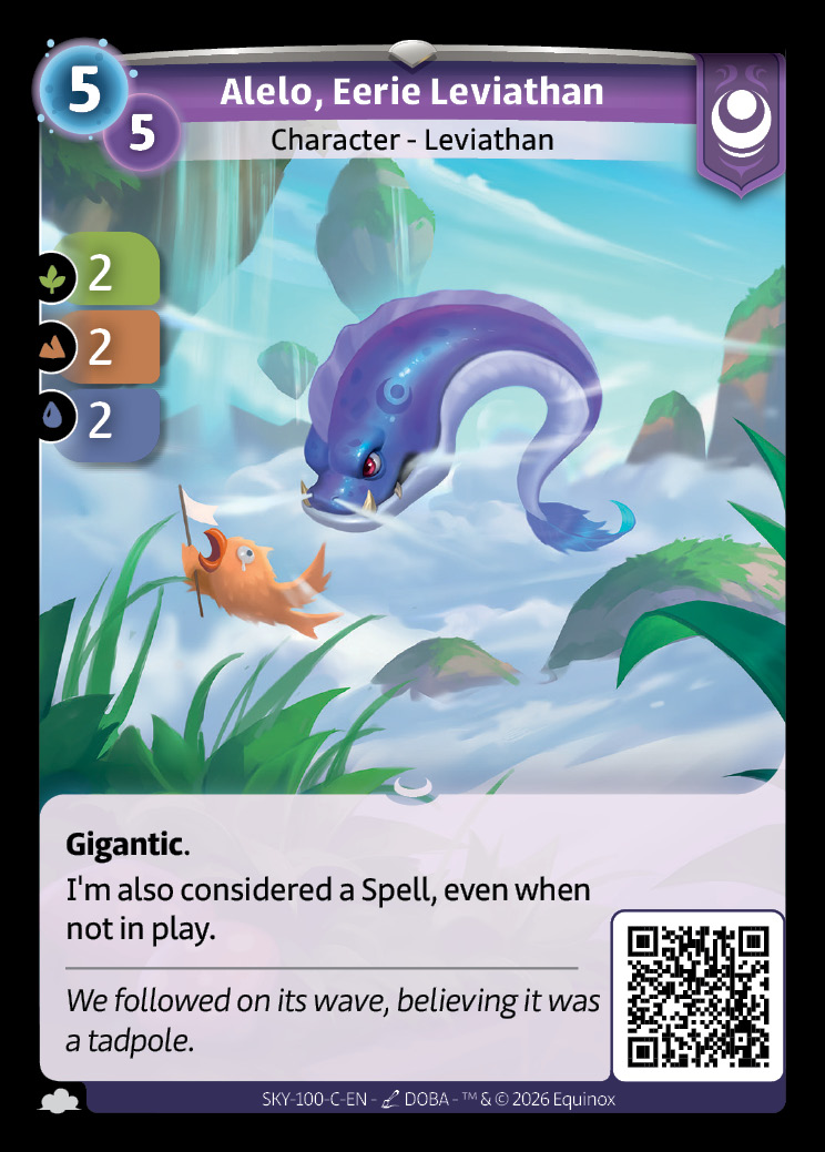 Alelo, Eerie Leviathan